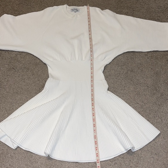 EN SAISON Lester Womens Ribbed Knit Mini Sweaterdress - Picture 8 of 8